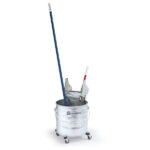 Geerpres Floor-Prince Zinc Plated Down Press Mop Wringer (16 - 24 oz mops) - Image 3