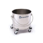 Geerpres Stainless 32 Qt. Round Mop Bucket (8 Gallon)