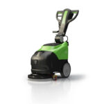 IPC Eagle CT15E Compact Electric 14 in. Auto Floor Scrubber w/ Brush - 4 Gallons