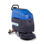 Powr-Flite 20 in. Brush-Assist Walk Behind Floor Scrubber w/ Brush & Pad Driver - 14.5 Gallons