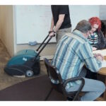 Tennant S6 Battery Powered Walk-Behind Vacuum Sweeper - Image 3
