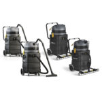 Tennant V-WD-24 Wet/Dry Vacuum w/ Tool Kit (Mounted Squeegee & Pump Out Options)