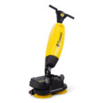 Tornado Microburst Ultra-Compact 17 in. Floor Scrubber w/ Brushes & Charger (Battery Sold Separately) - 1.3 Gallons - Image 2